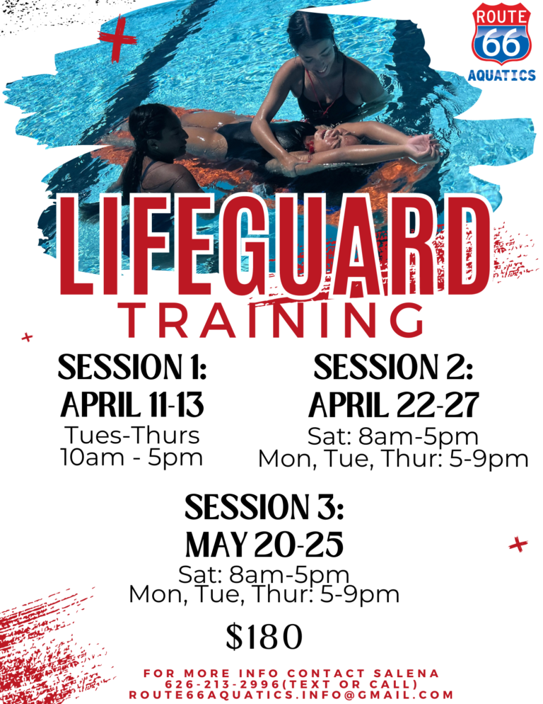 lifeguard training course flyer
